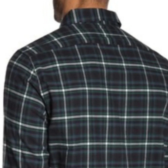 Slate and Stone Mens Small Plaid Button Down shirt - Picture 2 of 5